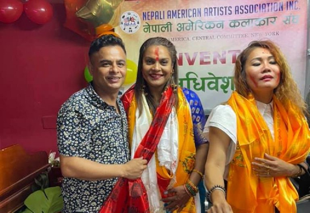 गायिका निशा सुनार नेपाली-अमेरिकन कलाकार सङ्घको अध्यक्षमा निर्वाचित